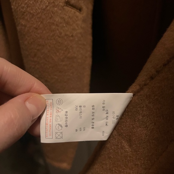 Half wool coat - Picture 3 of 3